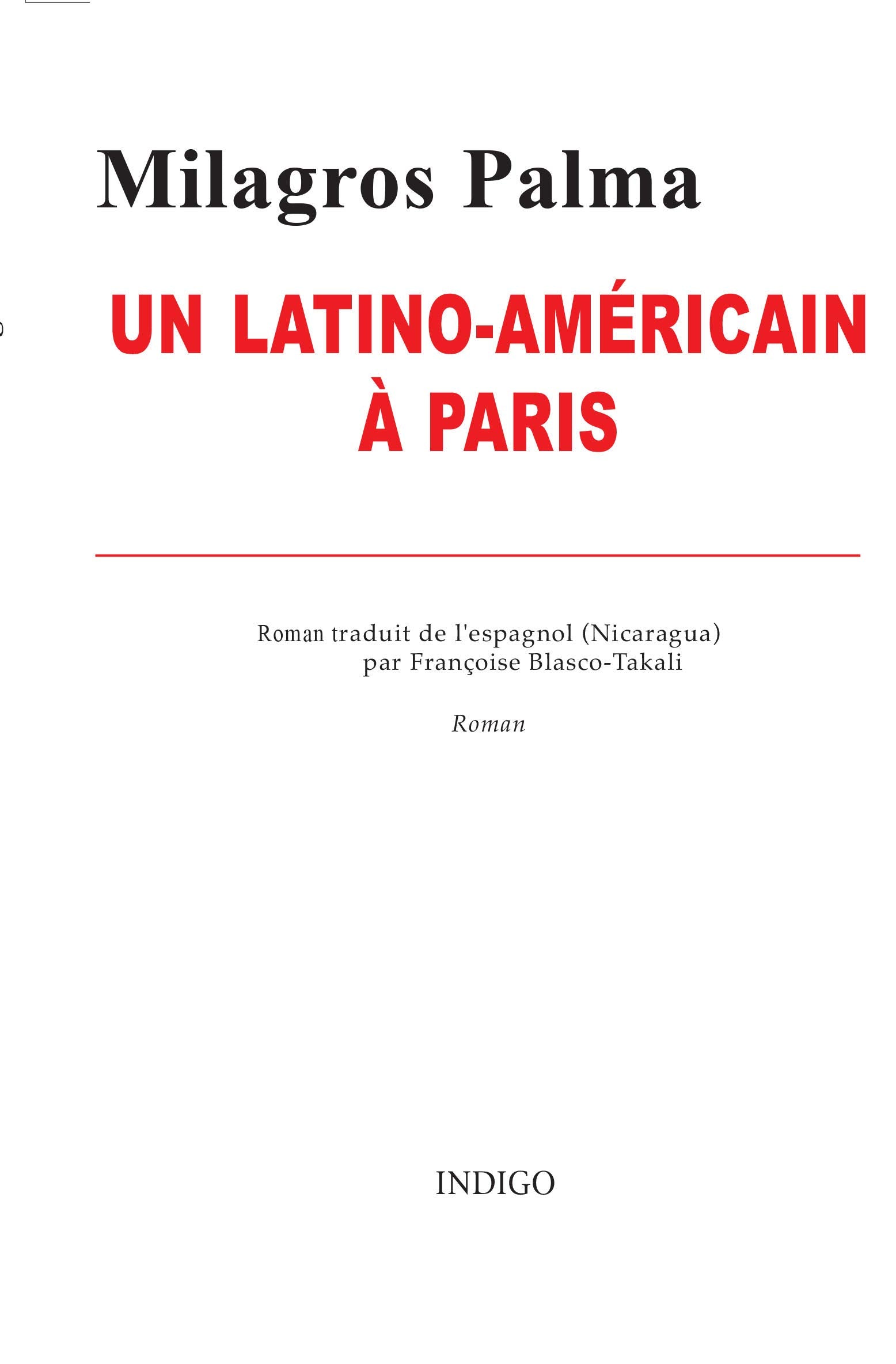 Un Latino-Américain à Paris 9782914378598