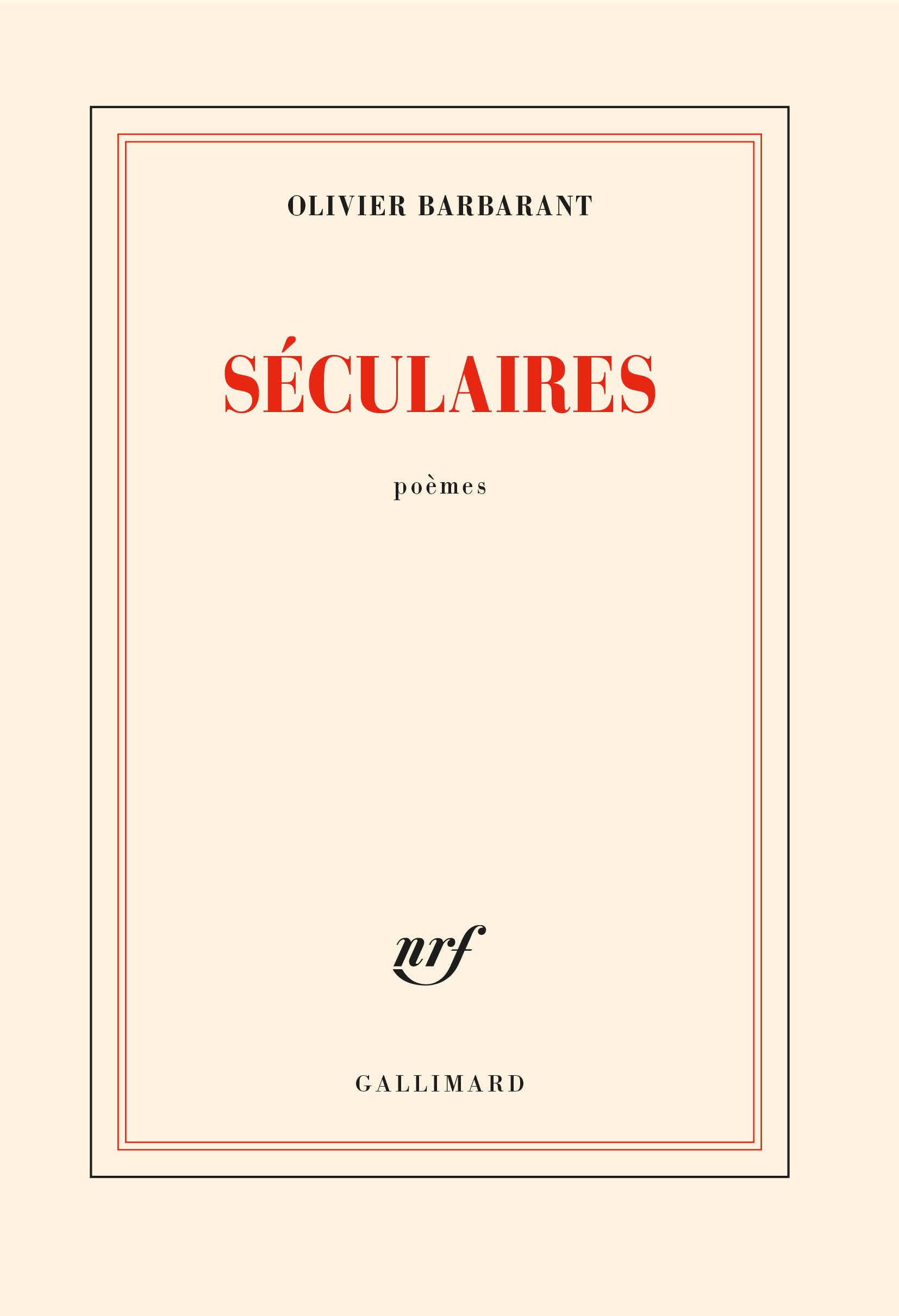 Séculaires 9782072983863