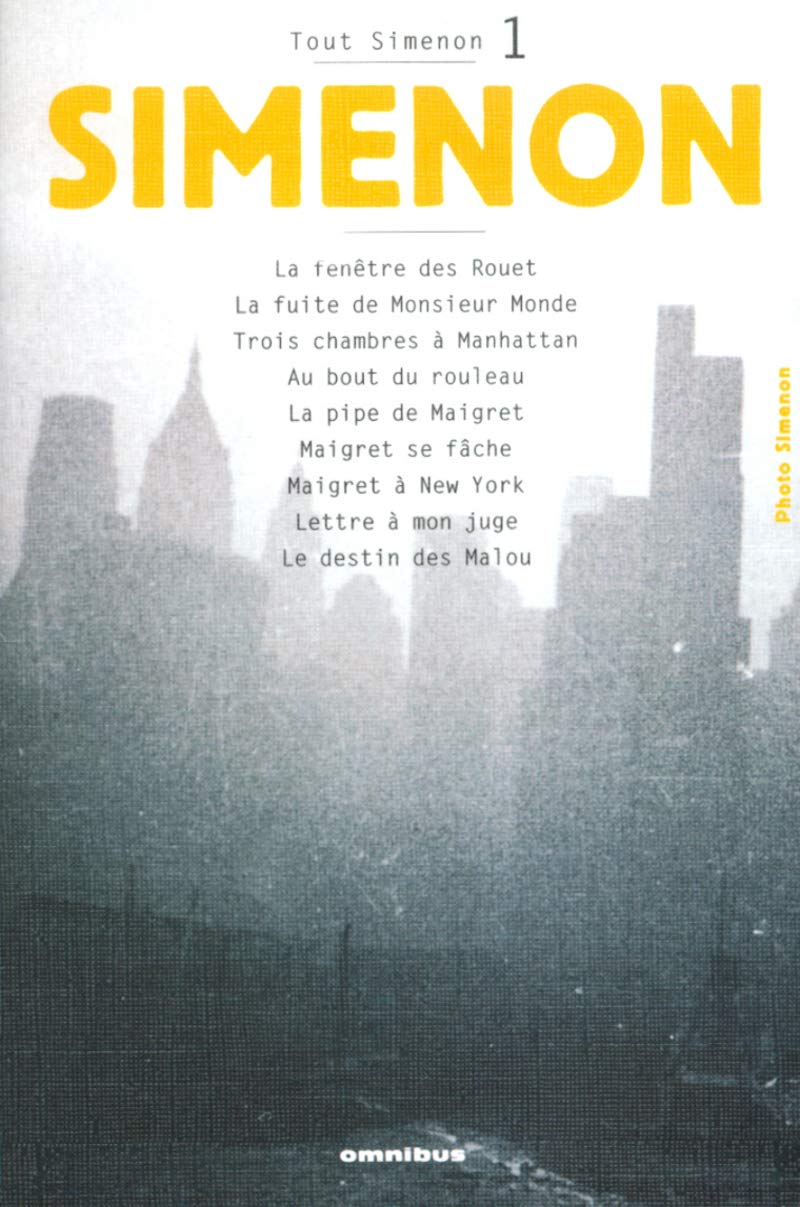 Tout Simenon, tome 1 9782258063761