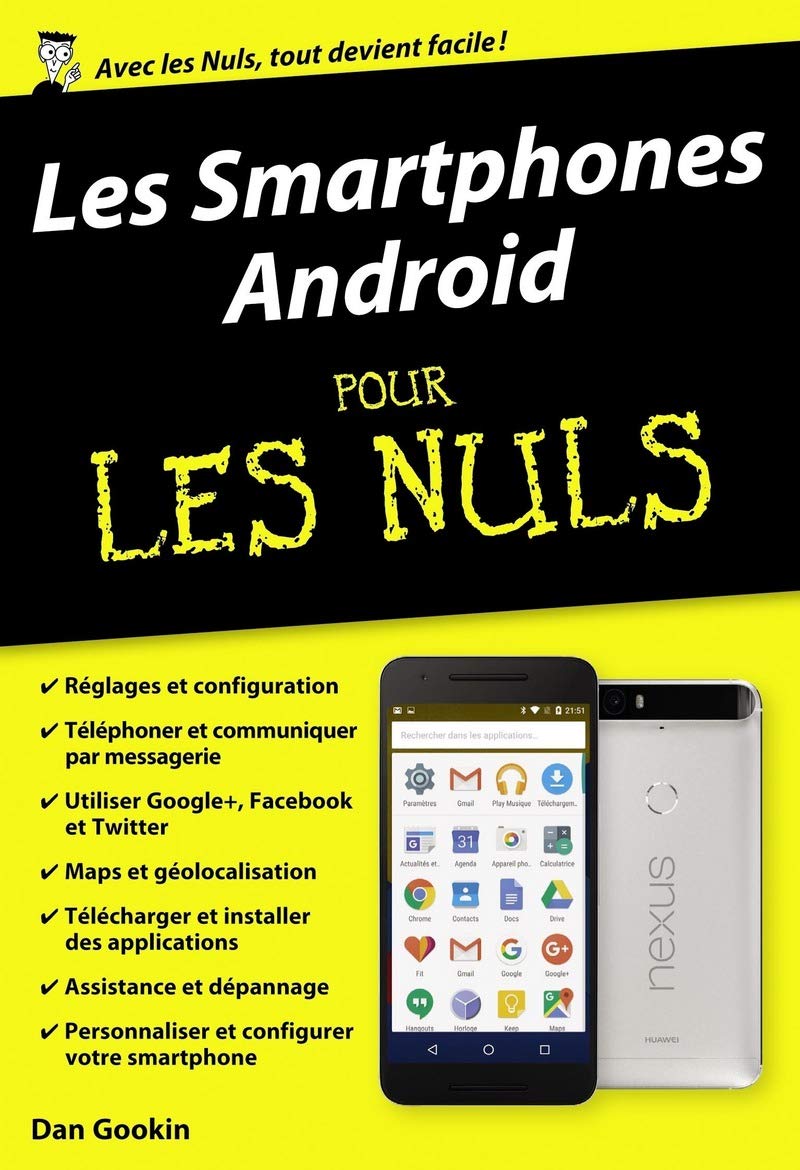 Les Smartphones Android pour les Nuls poche 9782754087575