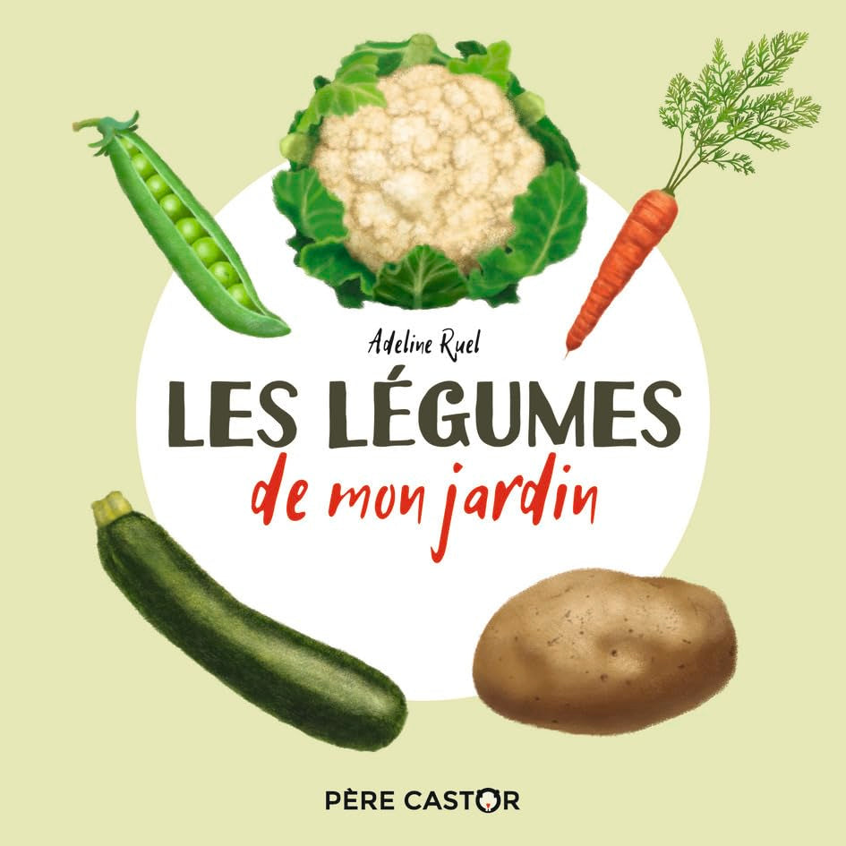Les légumes de mon jardin: Mon imagier nature 9782080237170
