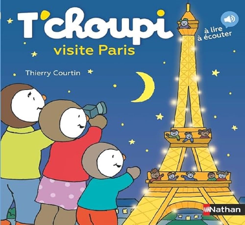 T'choupi visite Paris - Petit album - Dès 2 ans 9782095034009