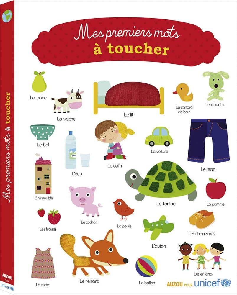 Mes premiers mots à toucher - en collboration avec unicef 9782733845028