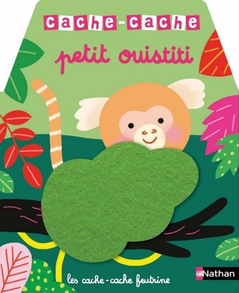 Cache-cache petit oustiti - Livre matière - éveil - Dès 6 mois 9782092591376