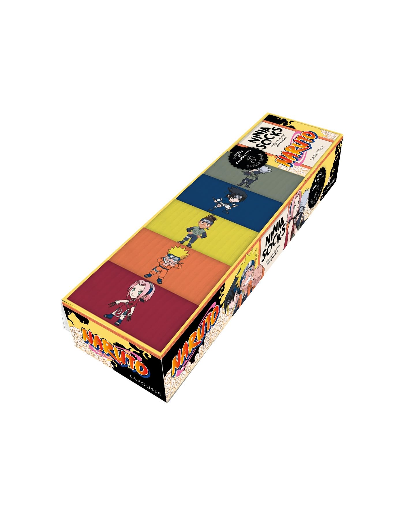 Naruto - Ninja socks !: Ninja de la tête aux pieds ! 9782036070714