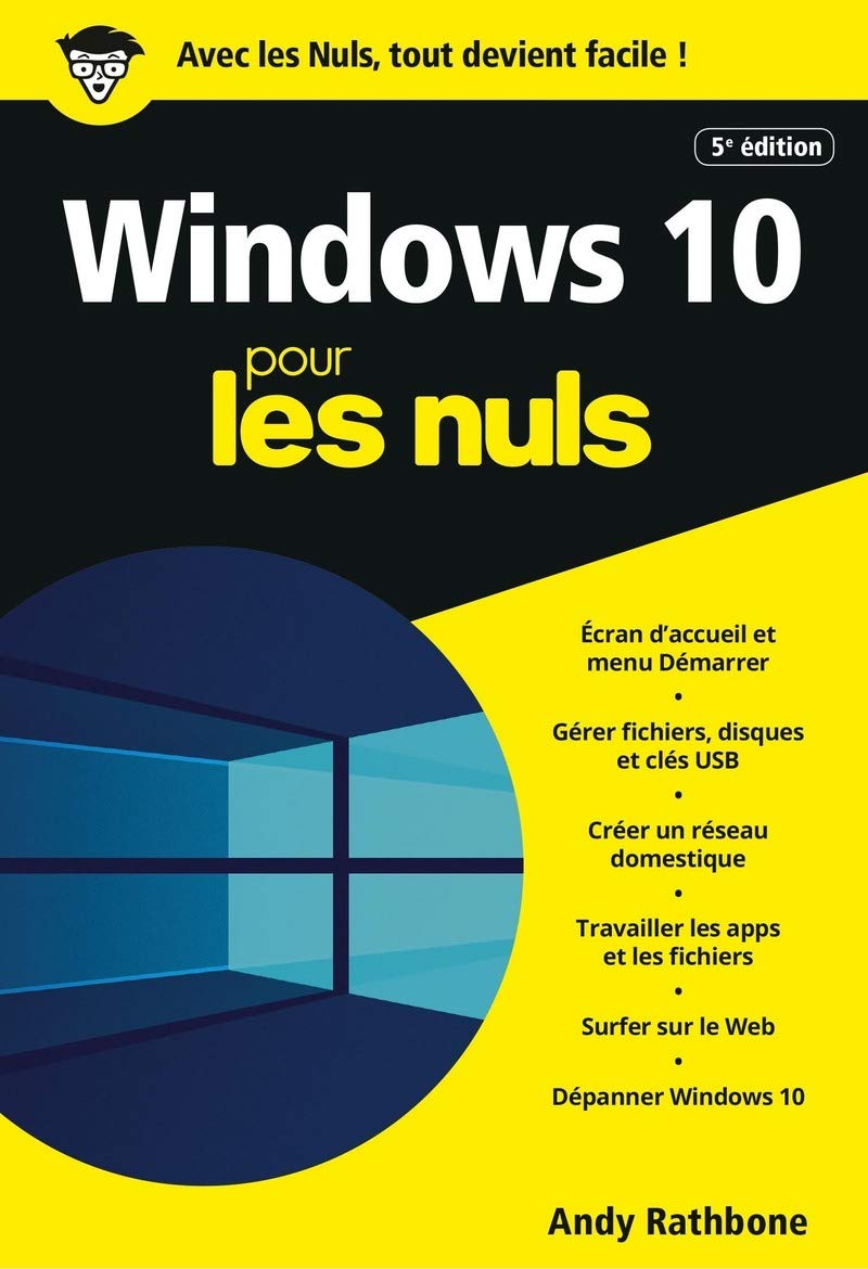 Windows 10 pour les Nuls, poche, 5e éd. 9782412053157