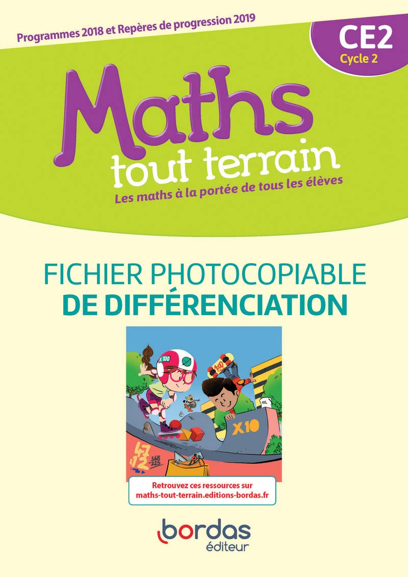 Maths tout terrain CE2: Fichier de différenciation 9782047337516