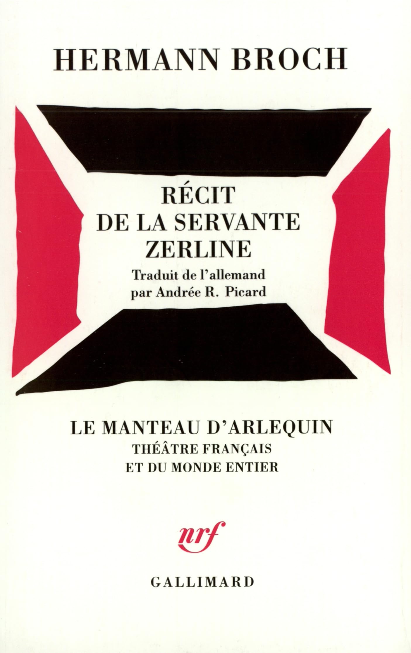 Récit de la servante Zerline 9782070711840
