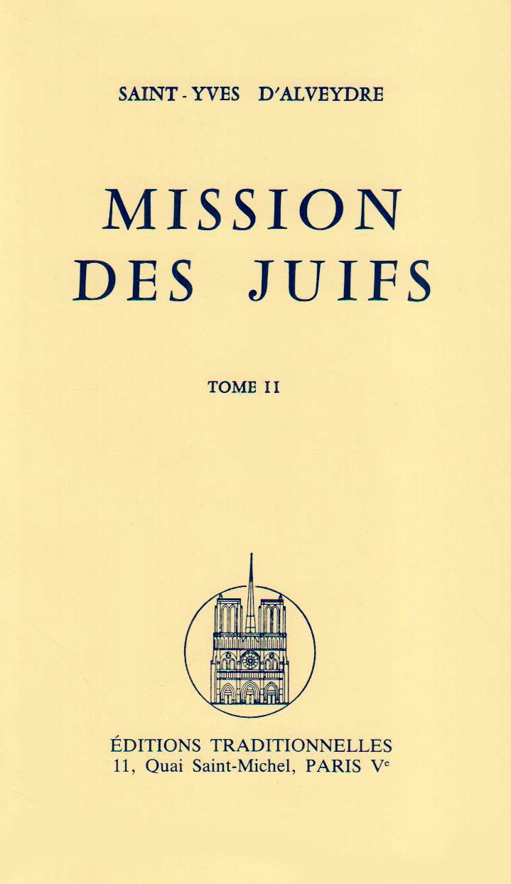 Mission des juifs. tome 2