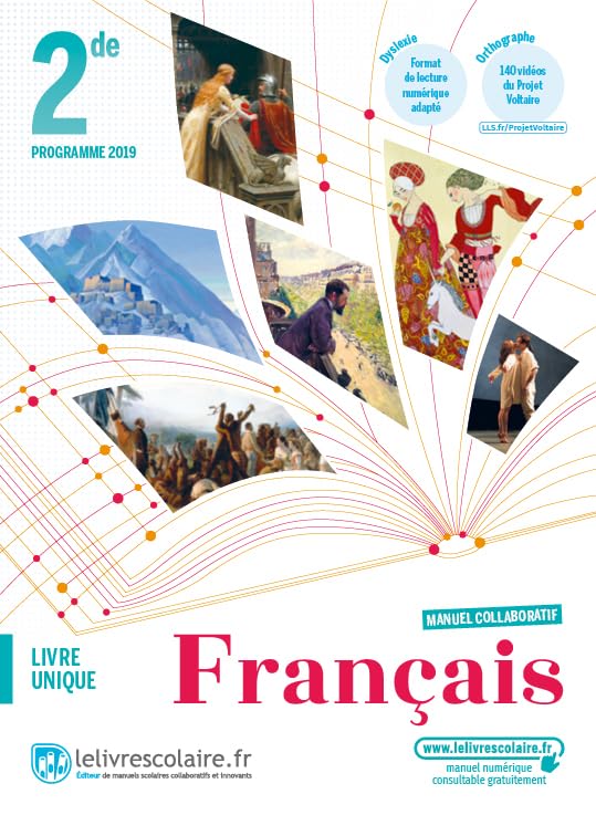 Francais 2de : Manuel élève 9782377601554