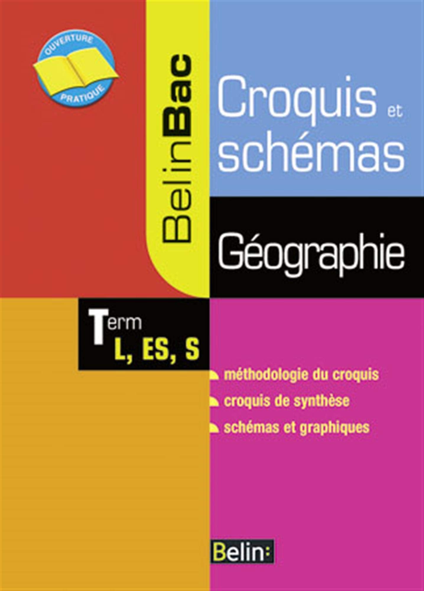 Géographie Tle L, ES: Croquis et schémas 9782701146188