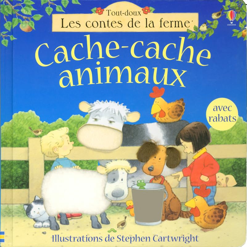 Cache-cache animaux - Tout-doux Les contes de la ferme 9780746061794