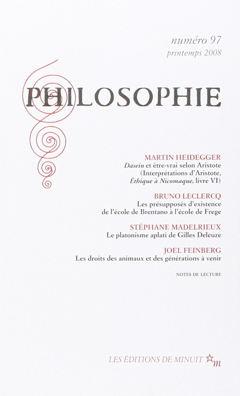 Philosophie 97 9782707320353