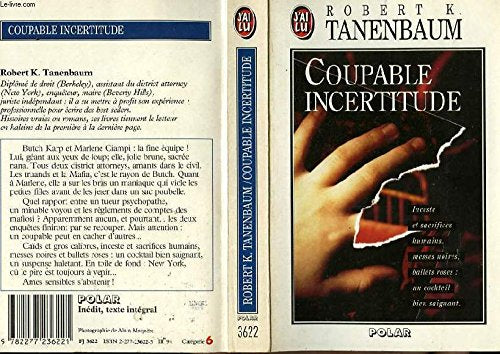 Coupable incertitude 9782277236221
