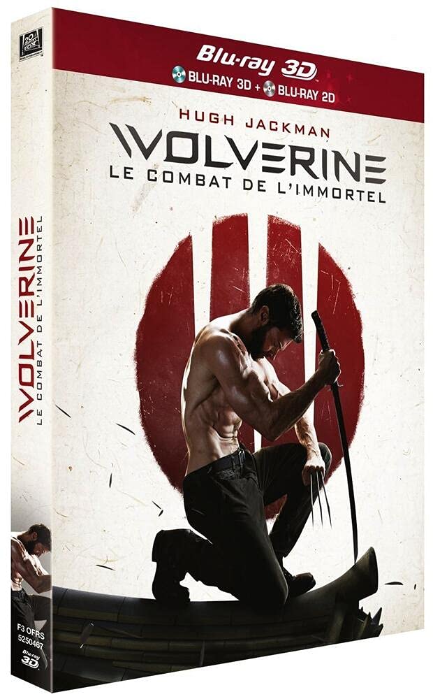 Wolverine : Le Combat de l'immortel 3D + Blu-Ray 2D 3344428055660