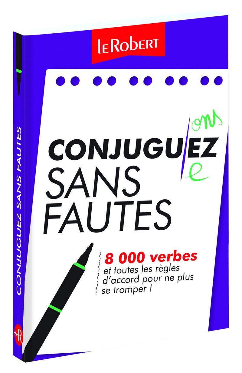 Mini-guide - Conjuguez sans fautes - 8 000 verbes et toutes les règles d'accord pour ne plus se tromper !: Broché 9782321011033