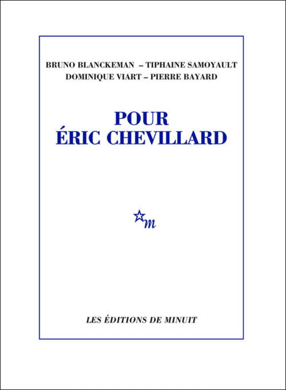 Pour Éric Chevillard 9782707323323