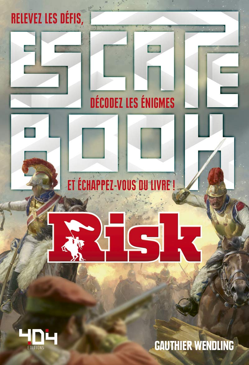 Escape book Risk (Hasbro)- Escape book adulte - Dès 14 ans 9791032403907