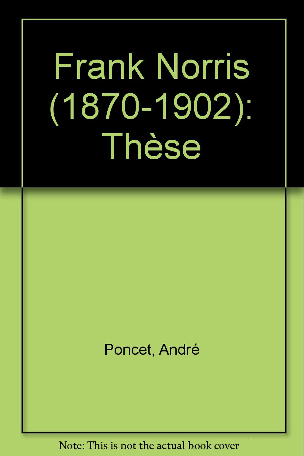 Frank Norris 9782729500221