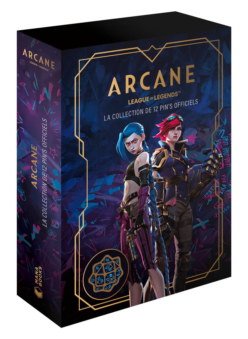 Arcane - La collection de 12 pin's officiels 9791035508470