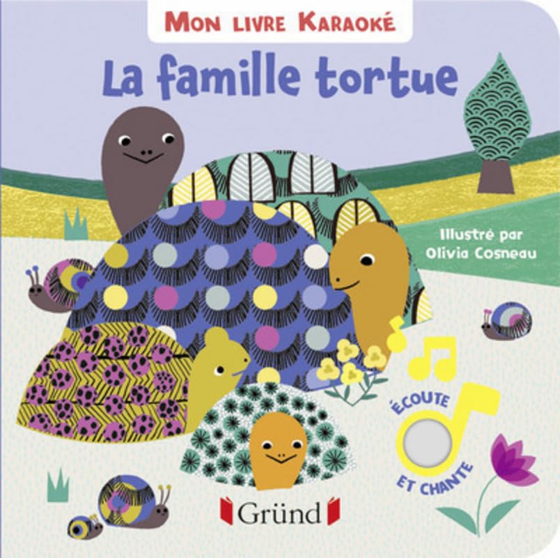 Mon livre karaoké - La famille tortue 9782324019036
