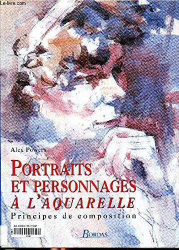 Portraits et personnages à l'aquarelle 9782040195823