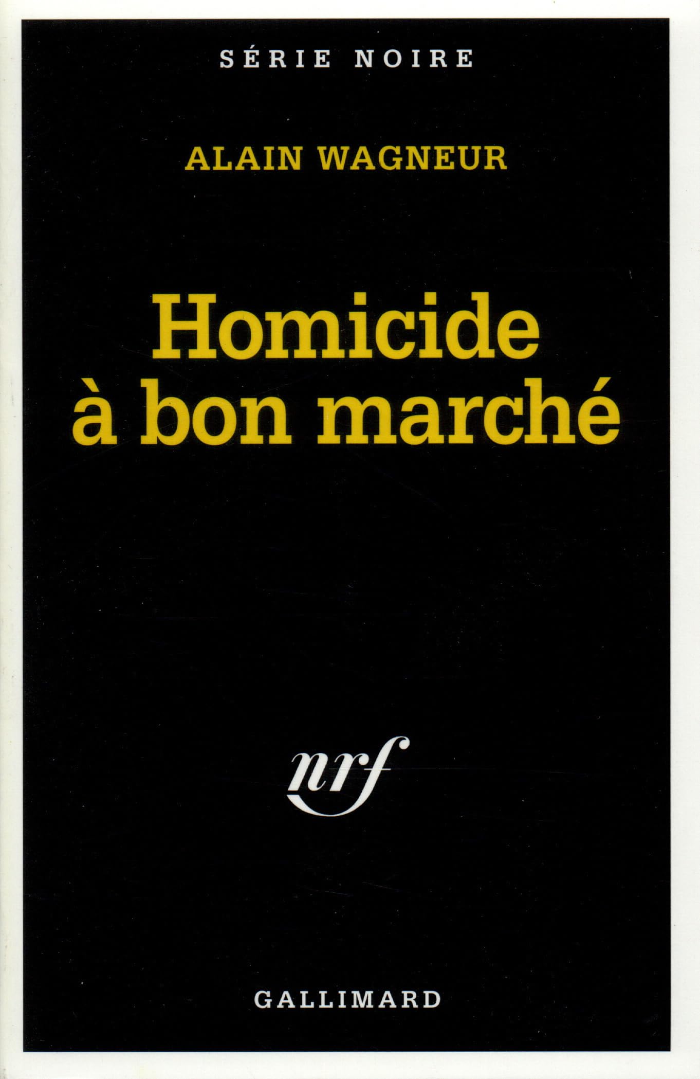 Homicide à bon marché 9782070495870