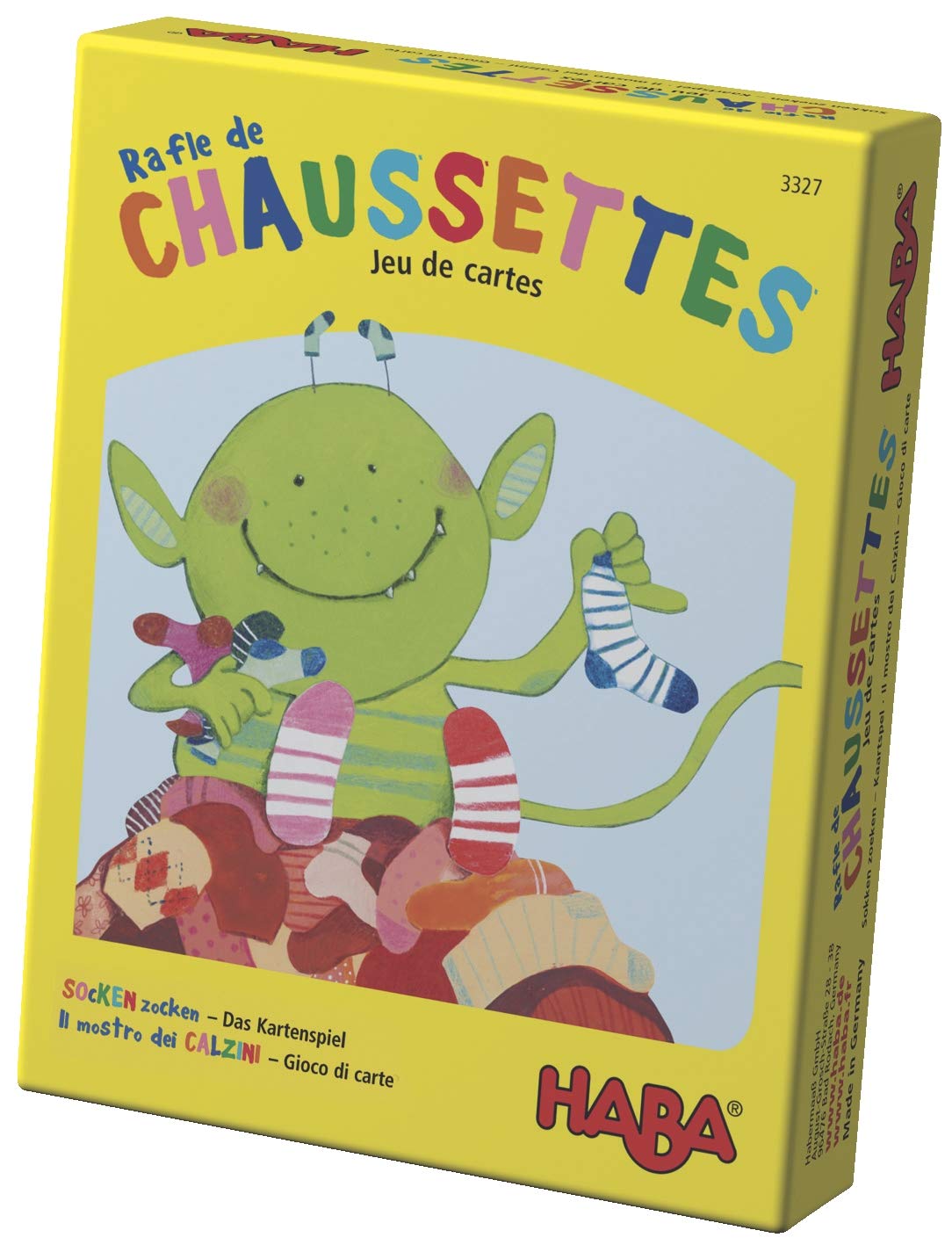 Haba - Rafle de Chaussettes Le Jeu de Cartes, 003327 4010168033273