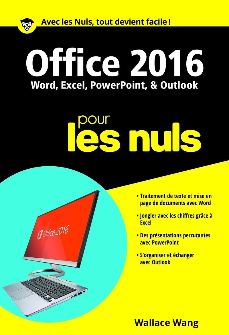 Office 2016 pour les Nuls poche 9782754089999