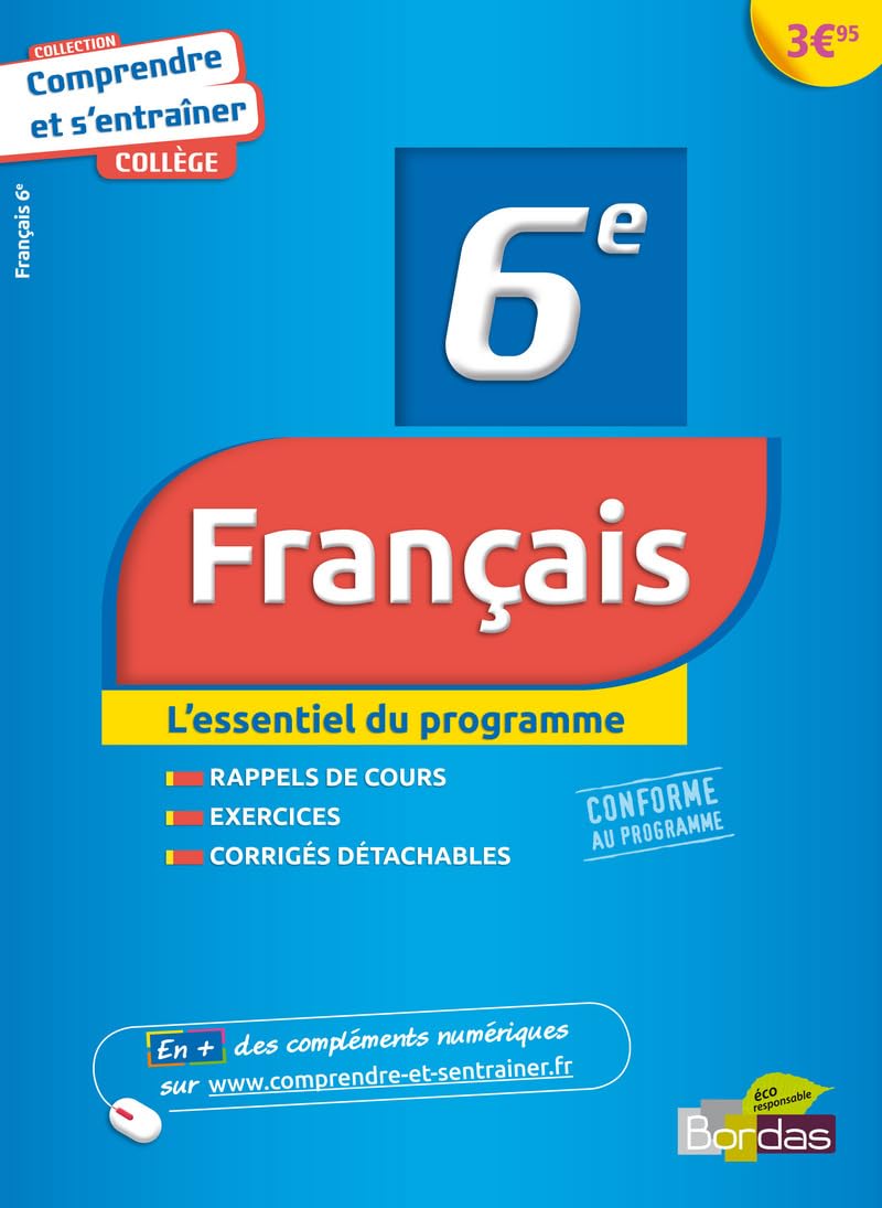 COMPRENDRE ENTRAINER FRANC 6E 9782047319321