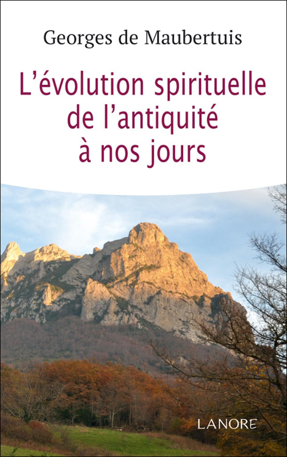 L'évolution spirituelle de L'antiquité à nos jours 9782851577740