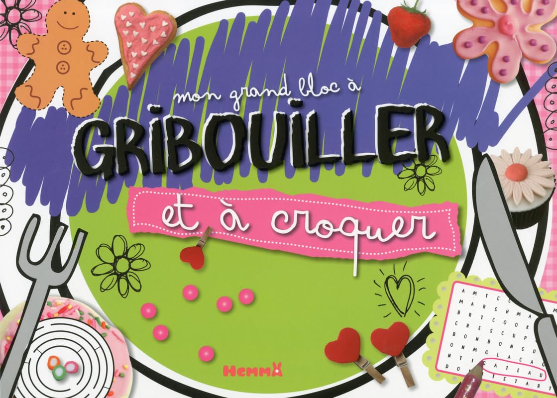 MON GRAND BLOC A GRIBOUILLER 9782508022081