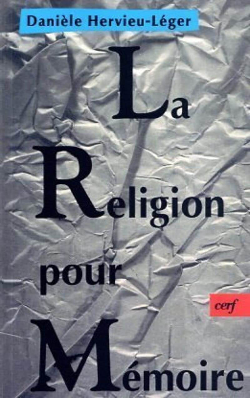 La Religion pour mémoire 9782204048002