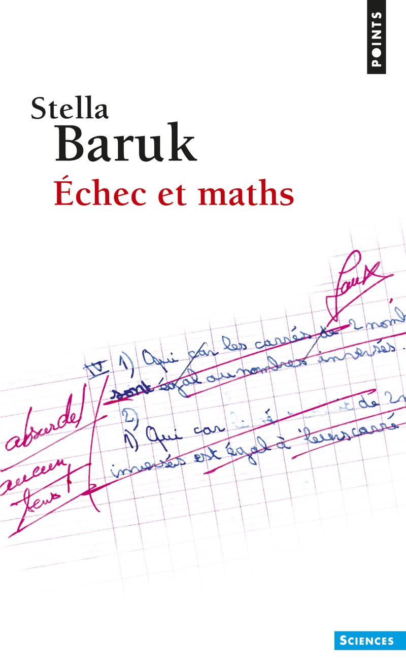 Echec et maths 9782757867471