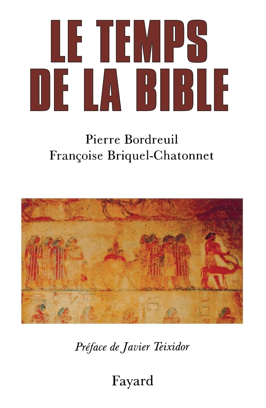 Le temps de la Bible 9782213605876