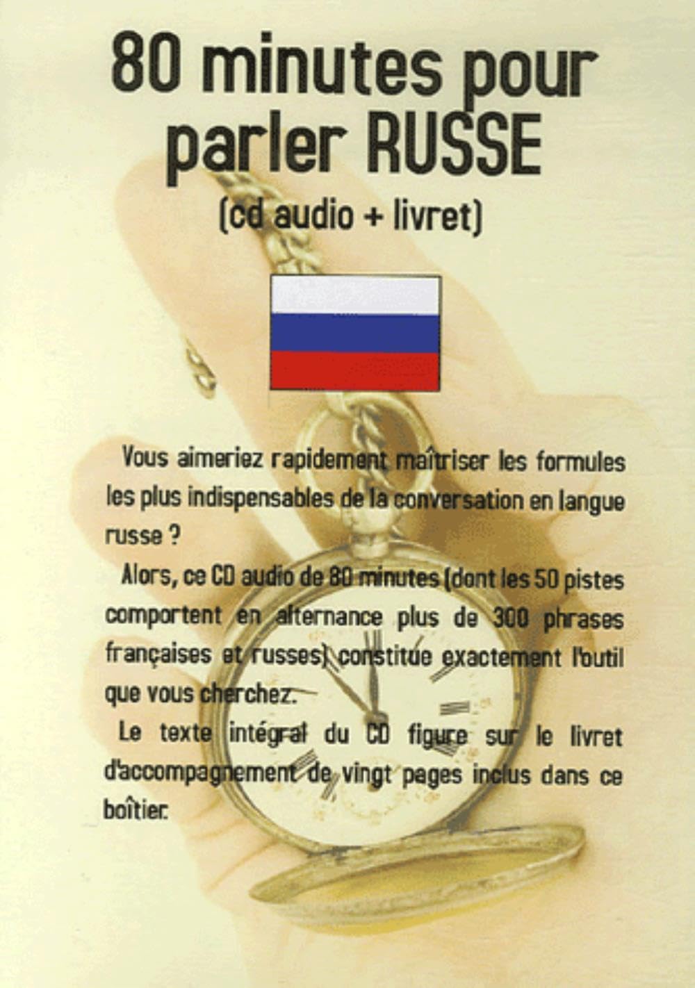 80 minutes pour parler russe (1CD audio) 9782913305427