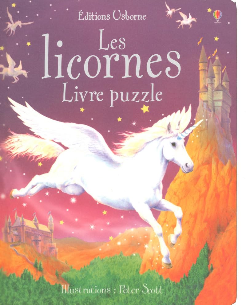 LICORNES LIVRE PUZZLE 9780746082805
