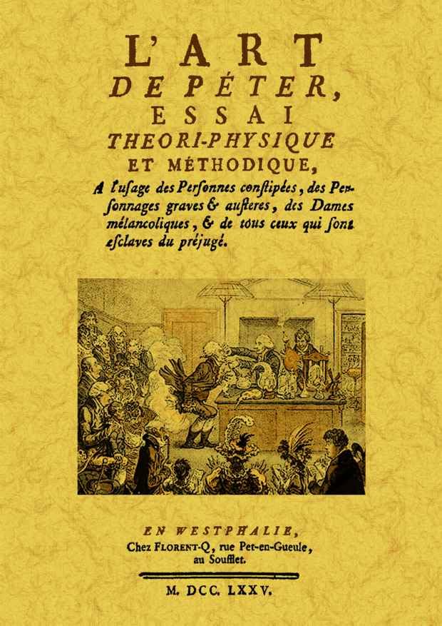 L Art de Peter, Essai Theori-Physique et Methodique 9788497619349