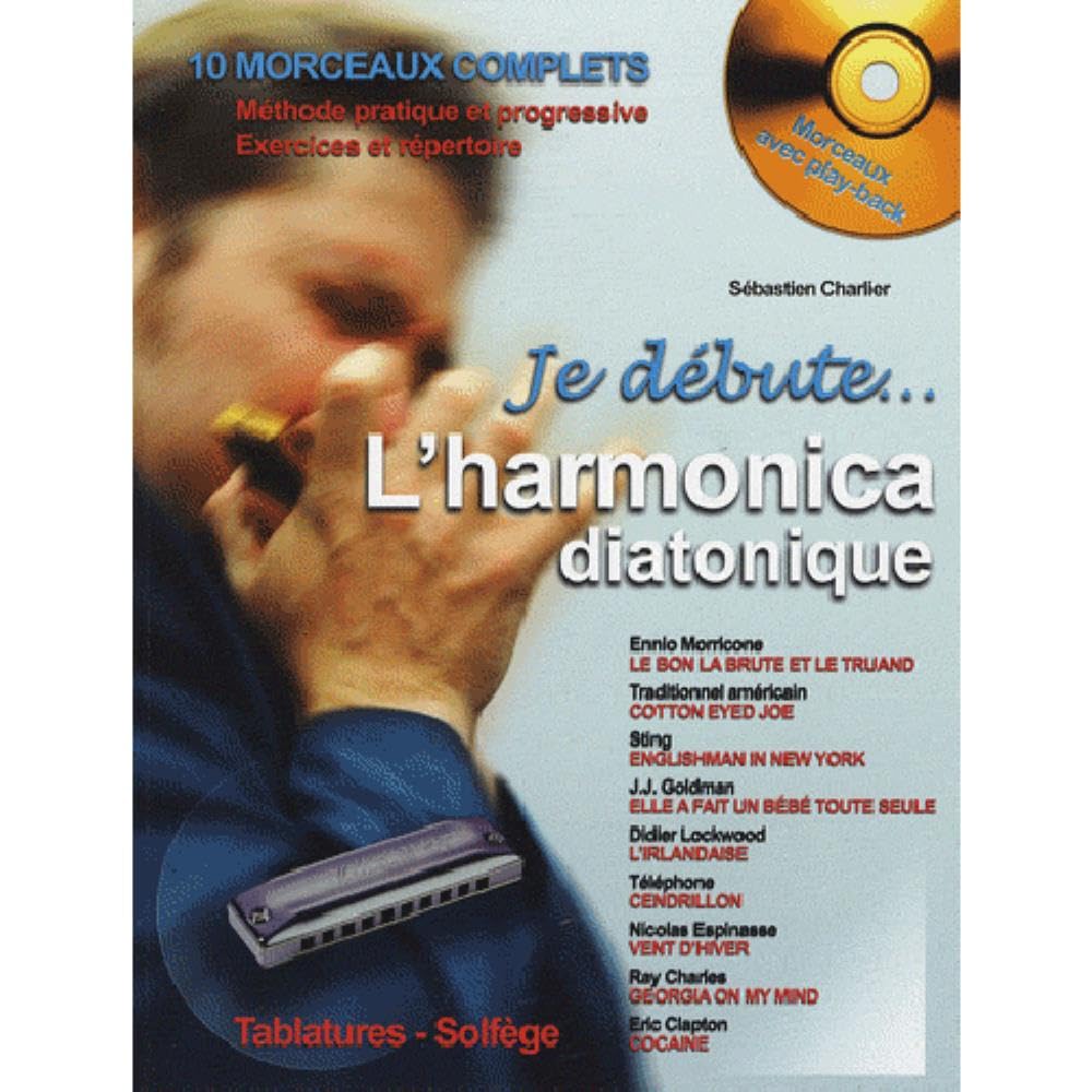 Je Débute l'Harmonica diatonique (+ 1 cd) 3554270505019