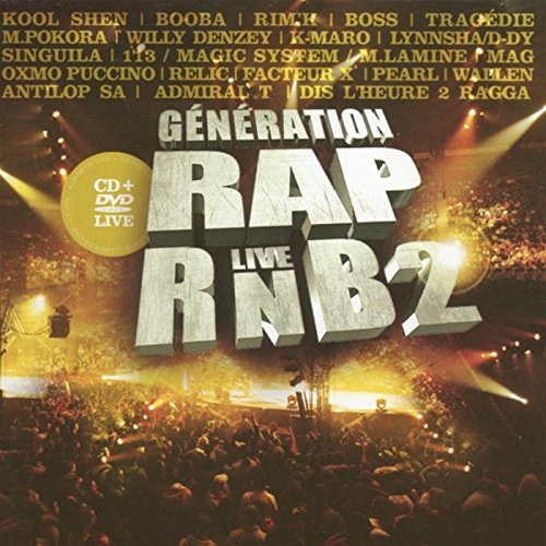 Generation Rap & R'n'B Live à Bercy (inclus 1 DVD) 0602498279021