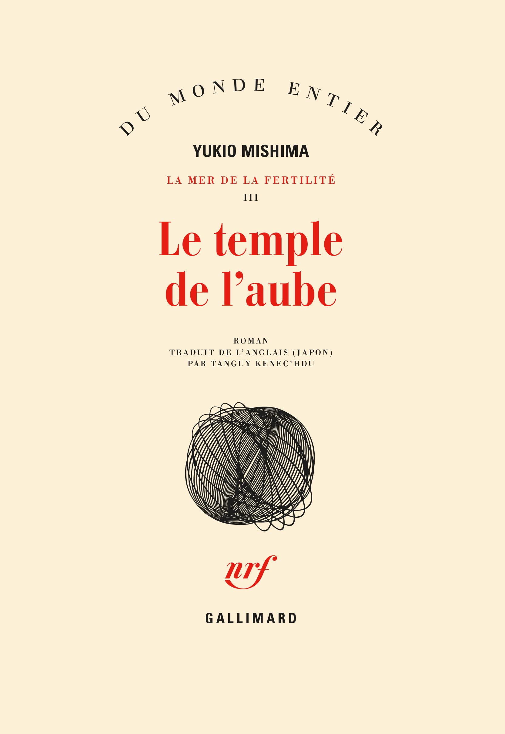 La mer de la fertilité, III : Le temple de l'aube 9782070222780