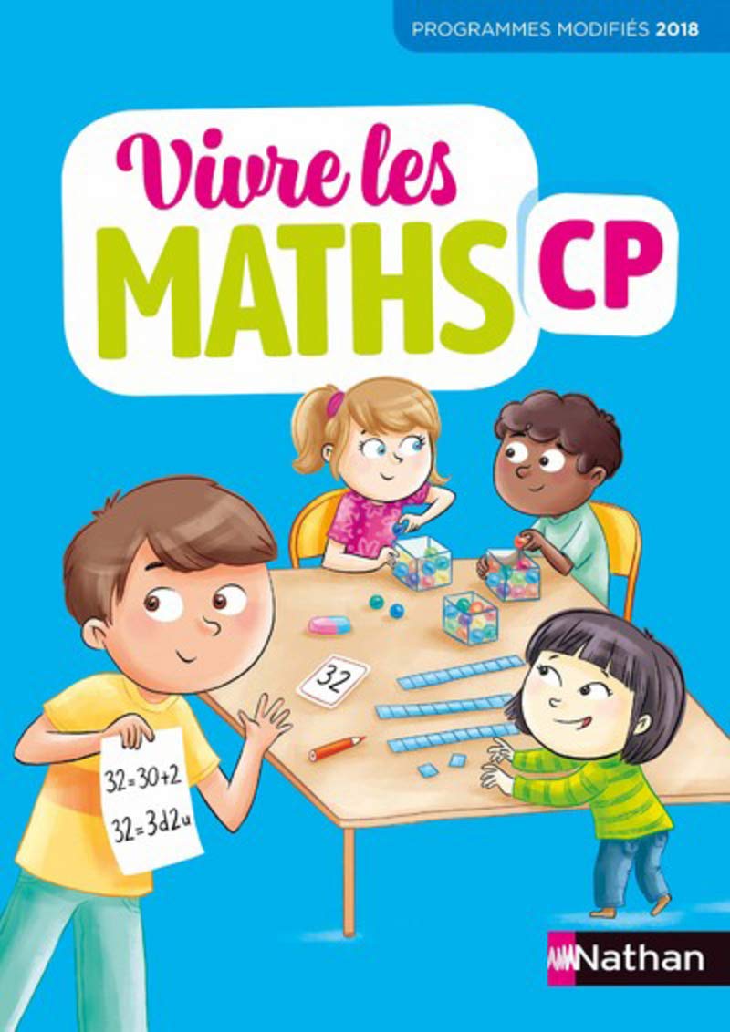 Vivre les maths CP - Fichier de l'élève: Programmes modifiés 2018 9782091249698