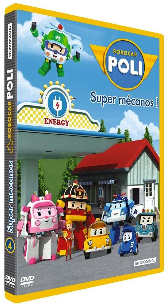 Robocar Poli-4-Super mécanos 5050582971231