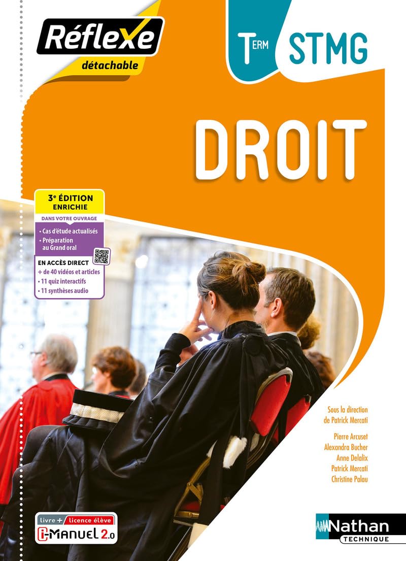 Droit - Tle STMG - Coll. Réflexe 9782095035266