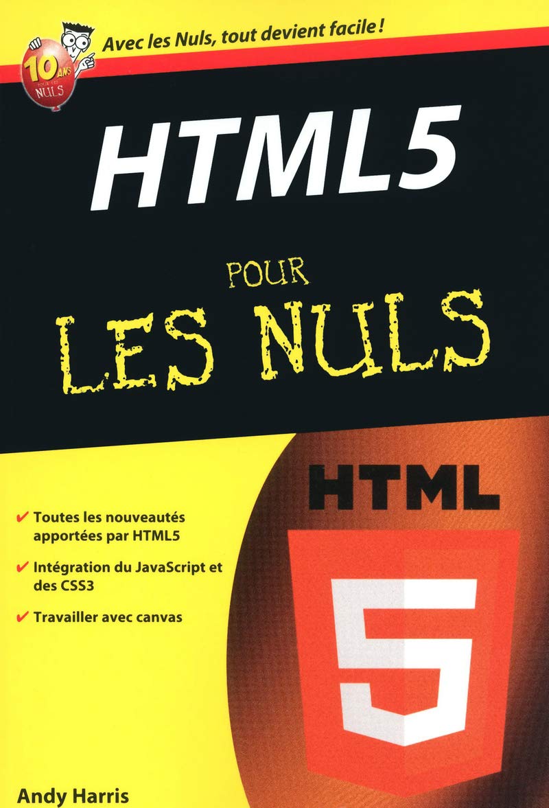 HTML 5 Poche Pour les nuls 9782754031714