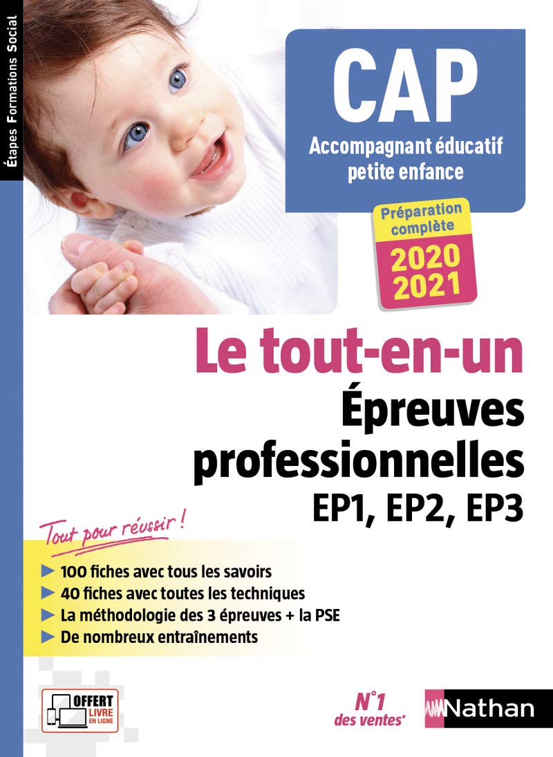 CAP Accompagnant Éducatif Petite enfance Tout-en-un - Épreuves professionnelles - 2020-2021 9782091654829
