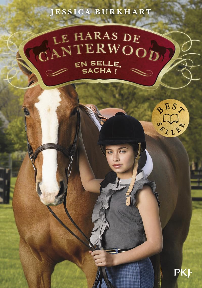 Le haras de Canterwood - tome 01 : En selle, Sacha ! (1) 9782266245616