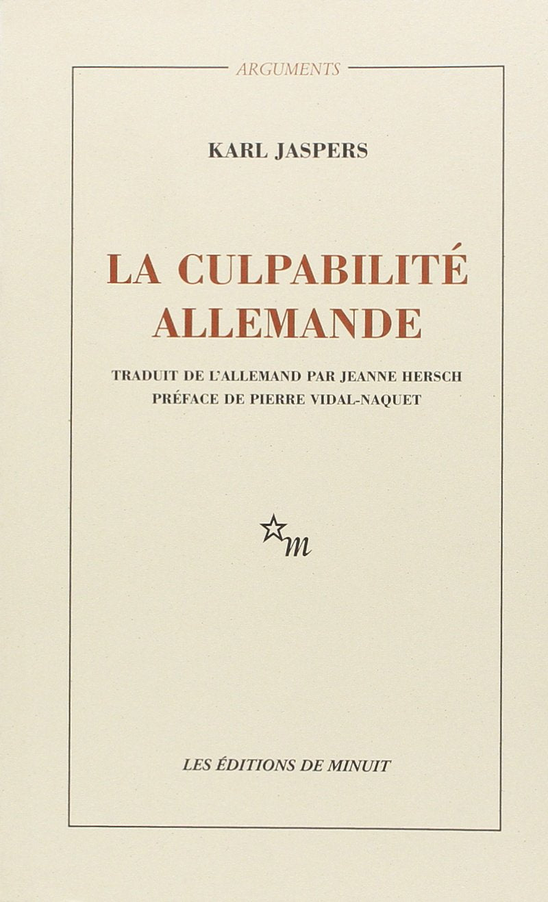 La culpabilité allemande 9782707313638