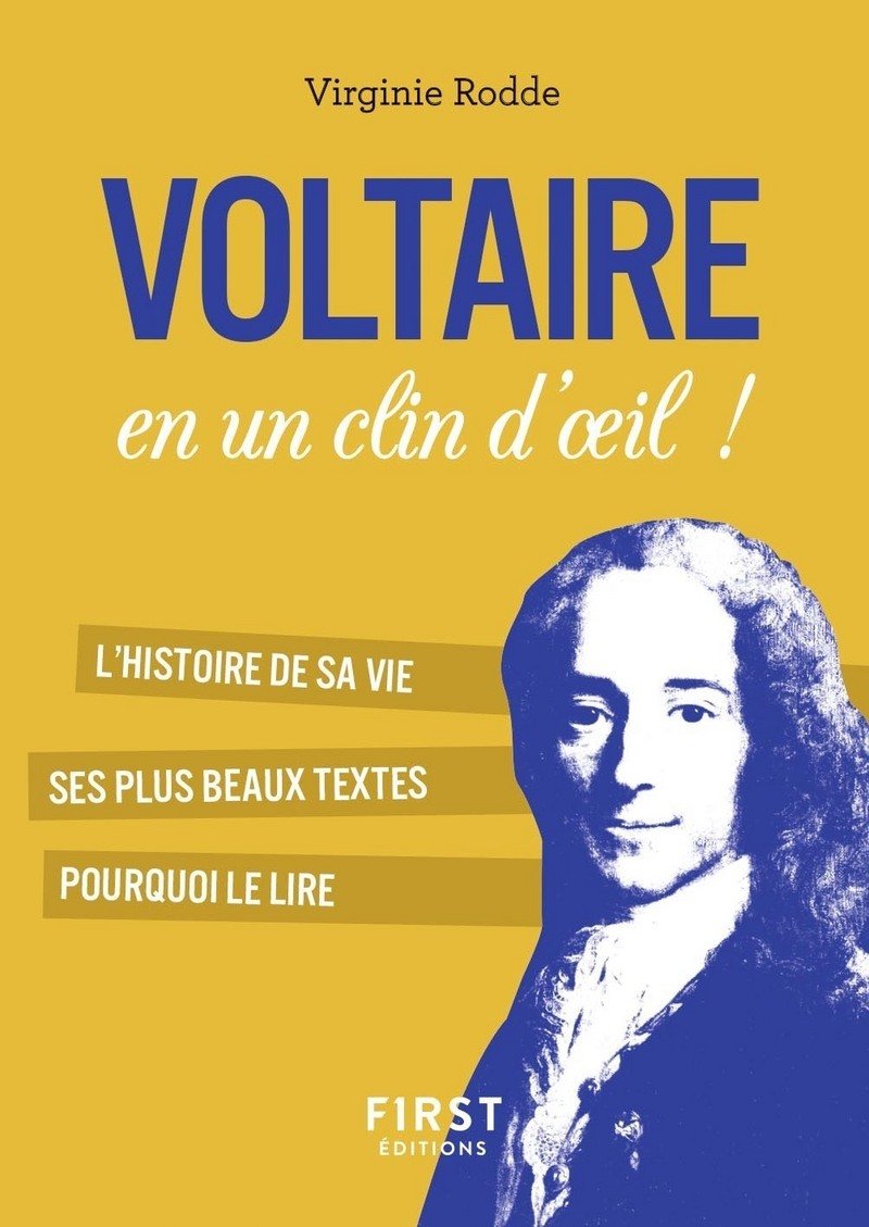 Petit livre de - Voltaire en un clin d'oeil ! 9782412033265