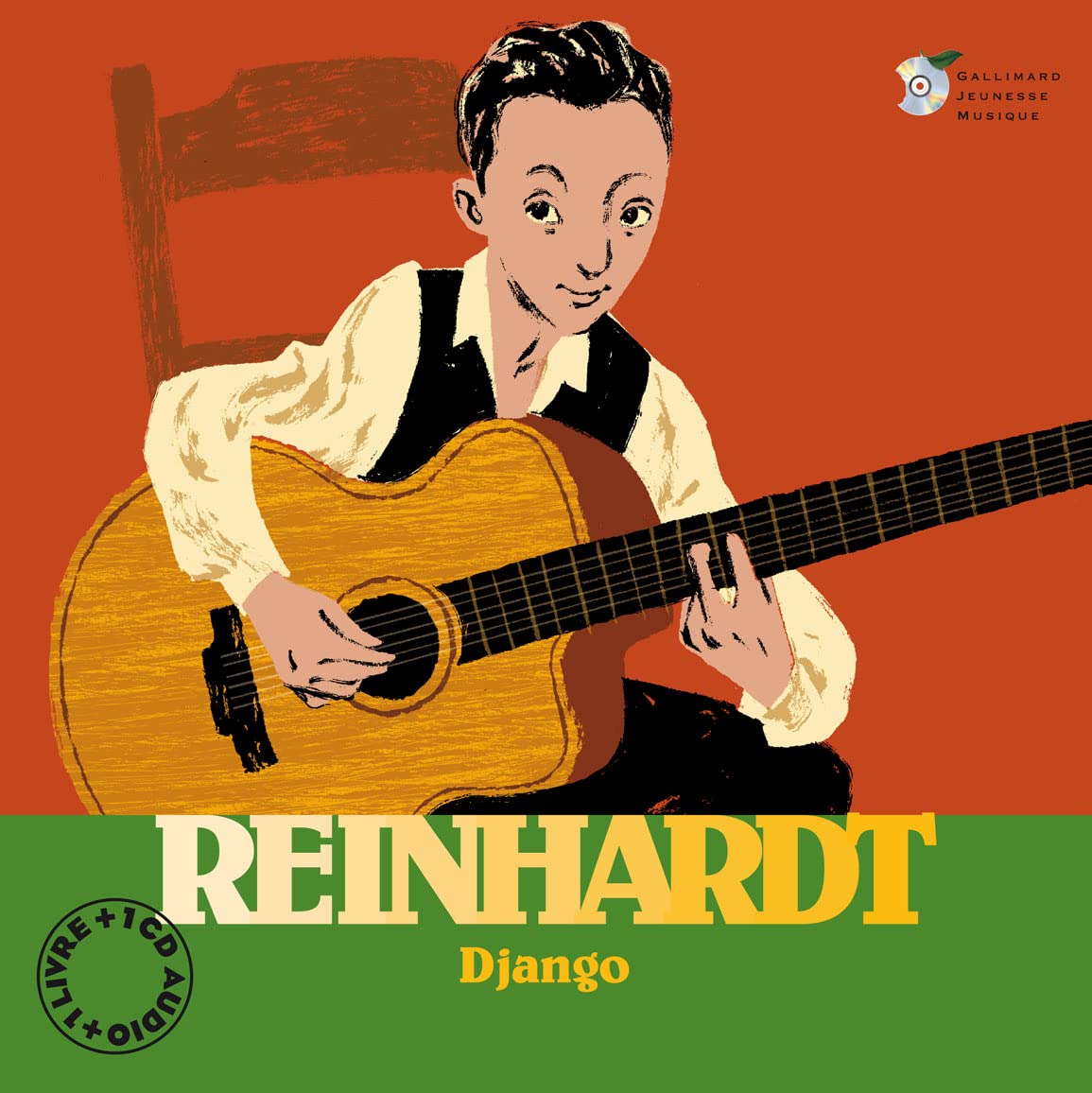 DJANGO REINHARDT LIVRE-CD 9782070631179